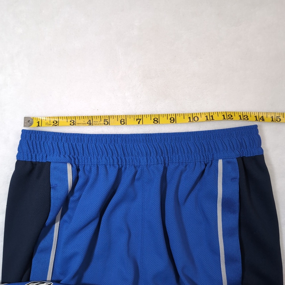Nike Dallas Mavericks Dri-FIT Zone Pants Mens Medium Blue On Court Warm Up NBA - Picture 7 of 9